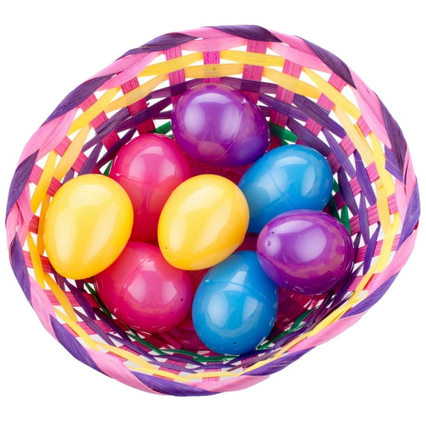 Details about   Happy Easter Metallic Plastic Fillable Eggs 8 eggs per pack lot of 3 packs